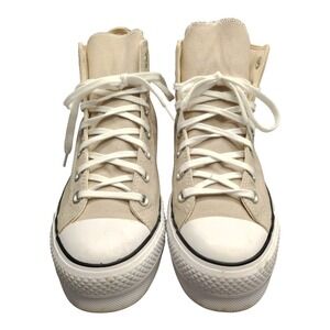 Converse Beige Canvas High-Tops